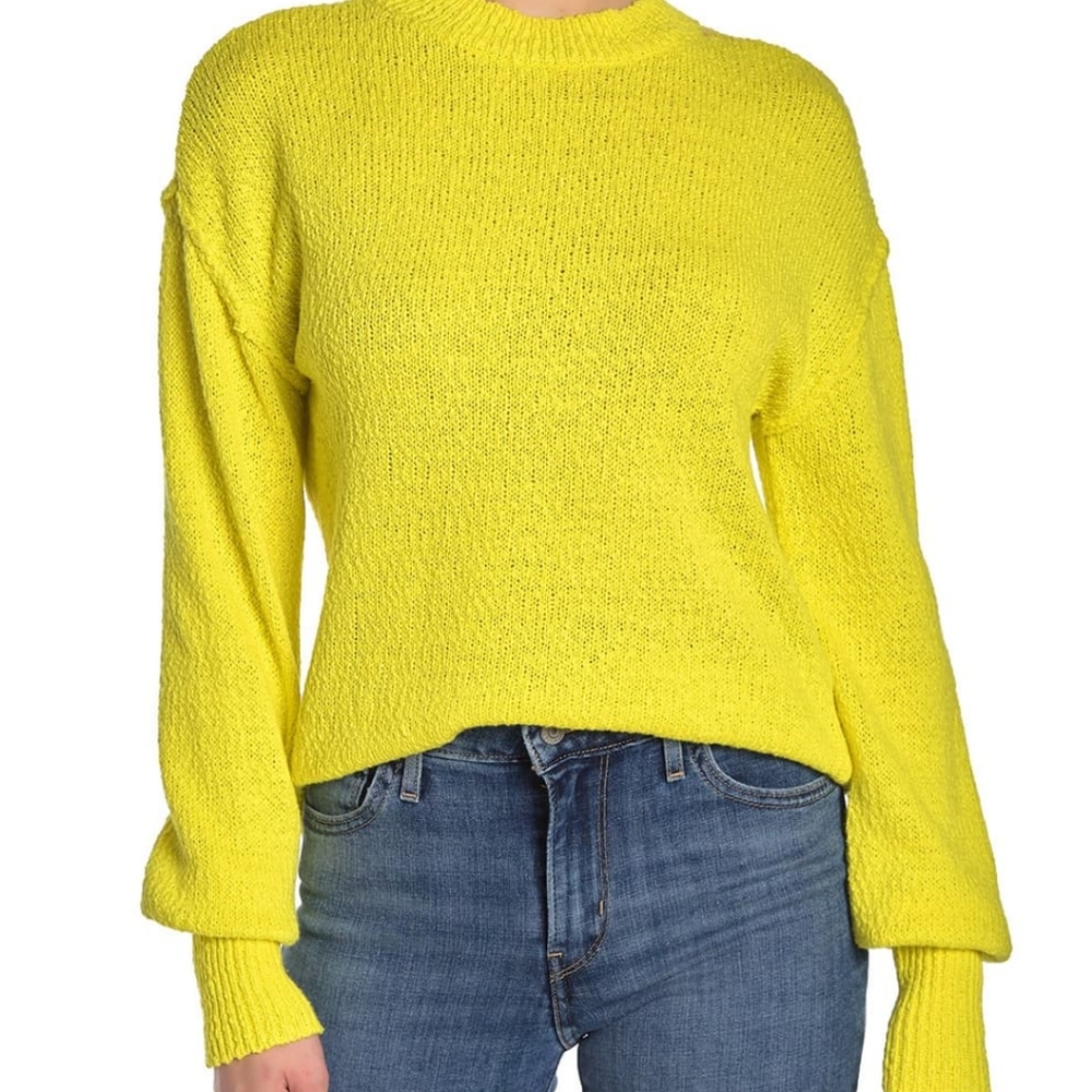NWT Abound drop shoulder rib knit sweater